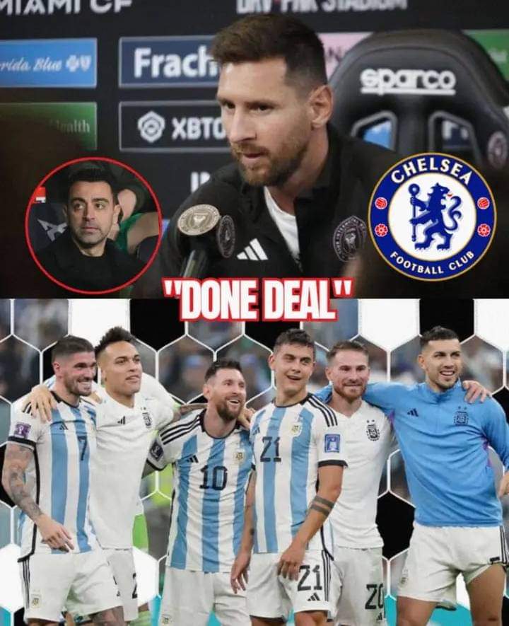 Inter Miami Star and Argentina International Lionel Messi has confirmed this evening that his Argentina teammate with £80 million release clause has decided to Join Barcelona over Chelsea in shocking scene