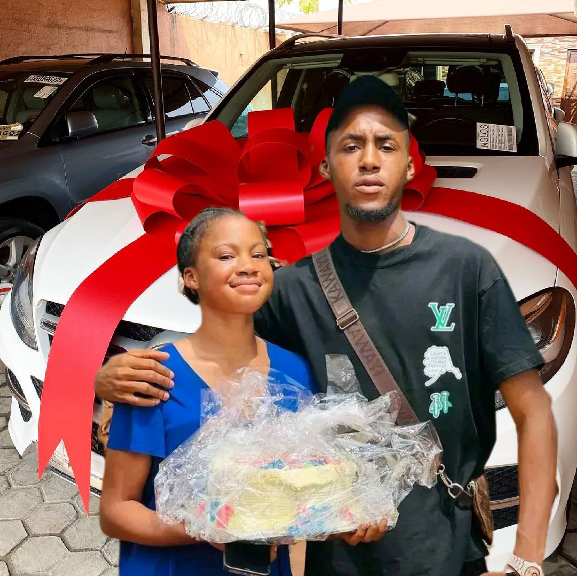 “You Changed Our Family” Mercy Kenneth Brother Says As He Gifts Her A Car